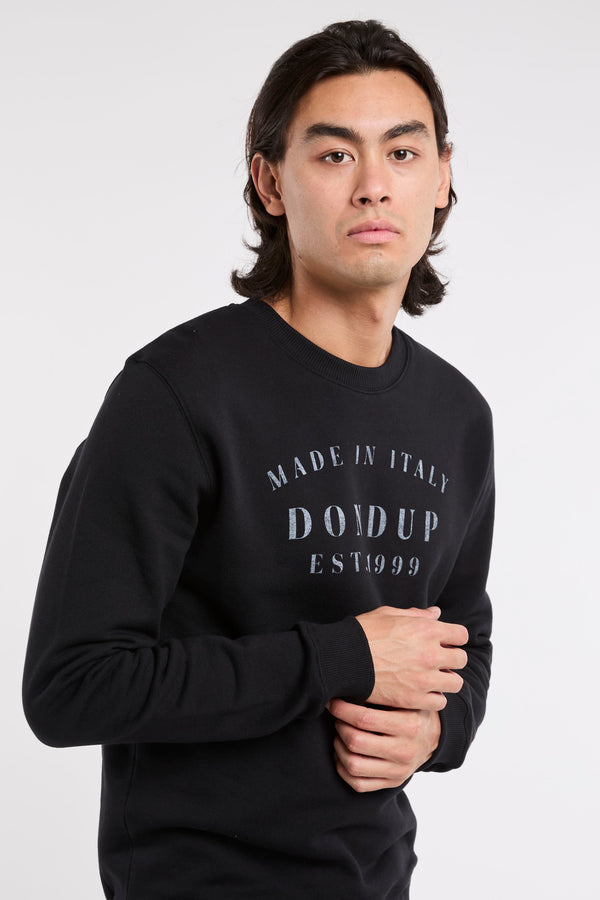 Dondup Cotton Sweatshirt Black - 2