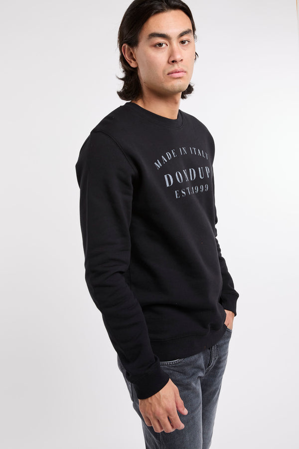 Dondup Cotton Sweatshirt Black - 3