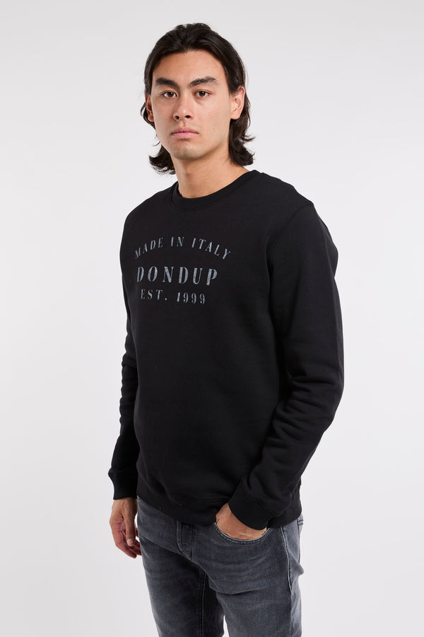 Dondup Cotton Sweatshirt Black - 4