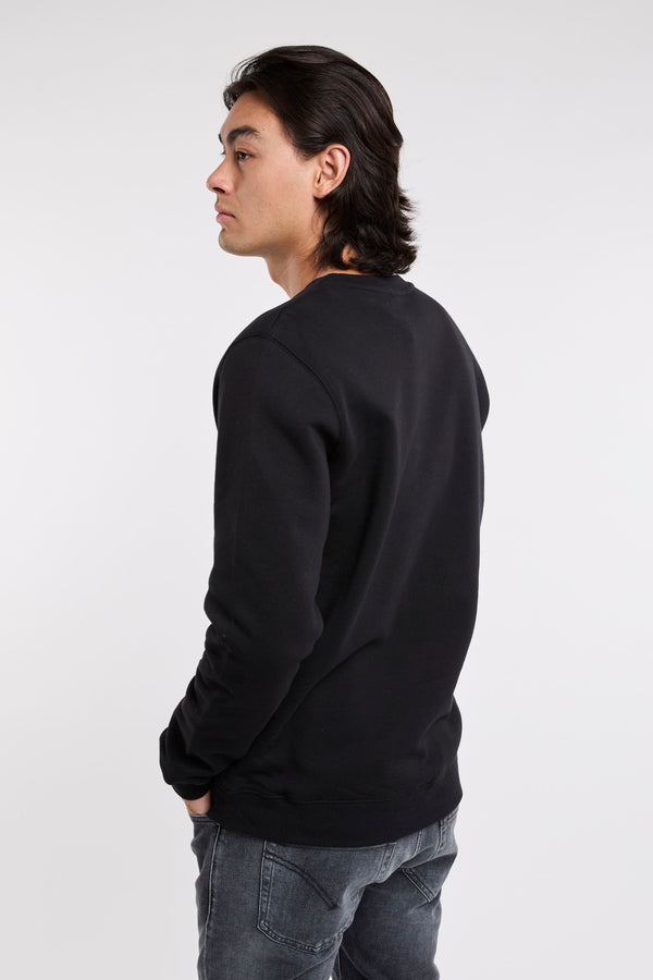 Dondup Cotton Sweatshirt Black - 5