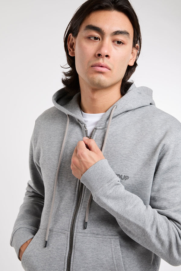 Dondup Hoodie Cotton Grey - 7