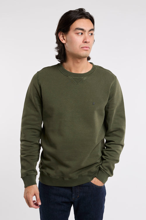 Dondup Green Cotton Sweatshirt