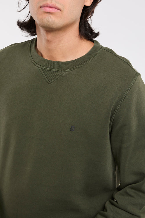 Dondup Green Cotton Sweatshirt-2