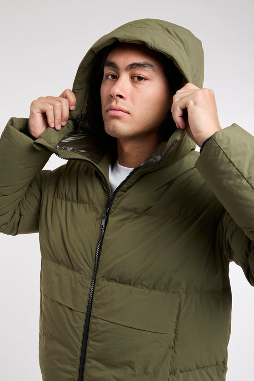 Dondup Polyamide Green Jacket-2