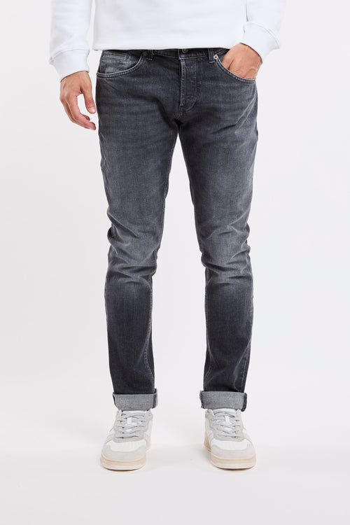 Dondup George Jeans Cotton/Elastane Grey