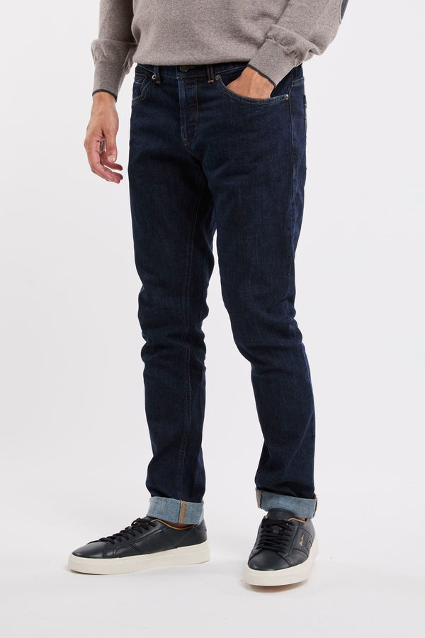 Dondup George Stretch Denim Jeans Blue - 1