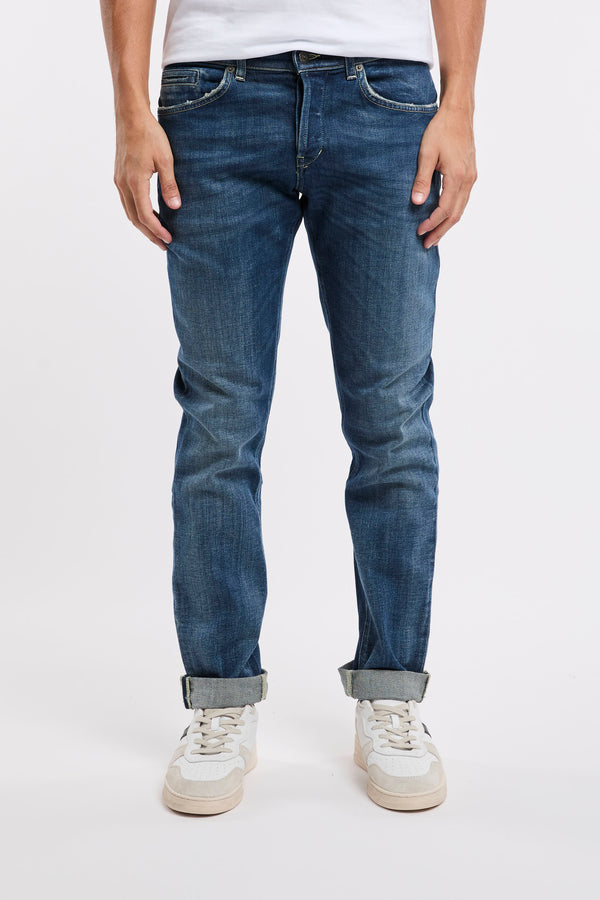 Dondup Jeans George Stretch Denim Blue - 2