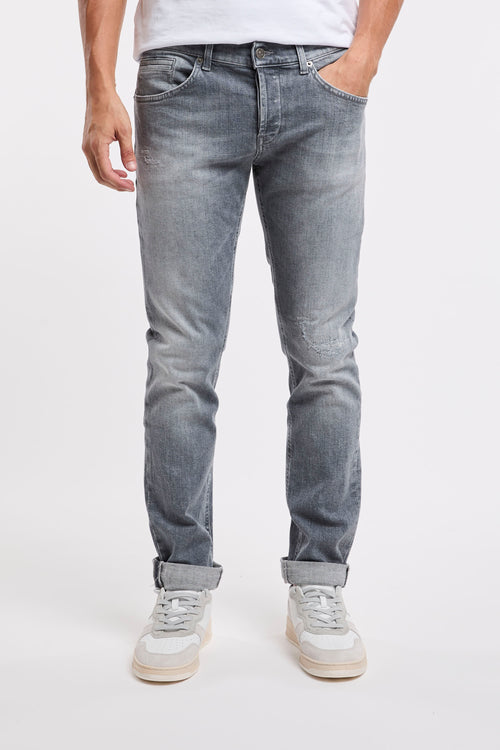 Dondup Jeans George Stretch Denim Gray