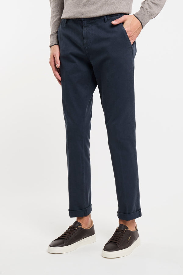 Gaubert-Hose aus blauem Stoff von Dondup - 1