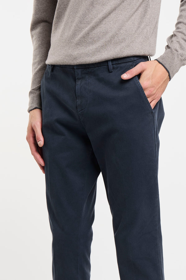 Gaubert-Hose aus blauem Stoff von Dondup - 3