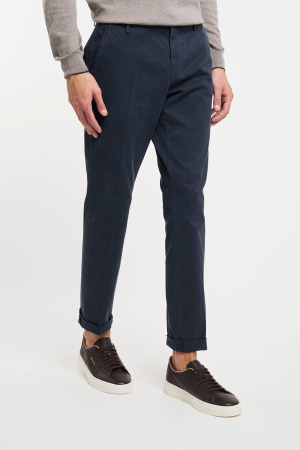 Gaubert-Hose aus blauem Stoff von Dondup - 4