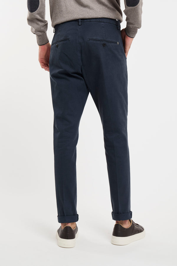 Gaubert-Hose aus blauem Stoff von Dondup - 5