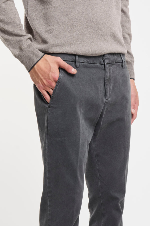 Gaubert Grey Fabric Trousers by Dondup - 4