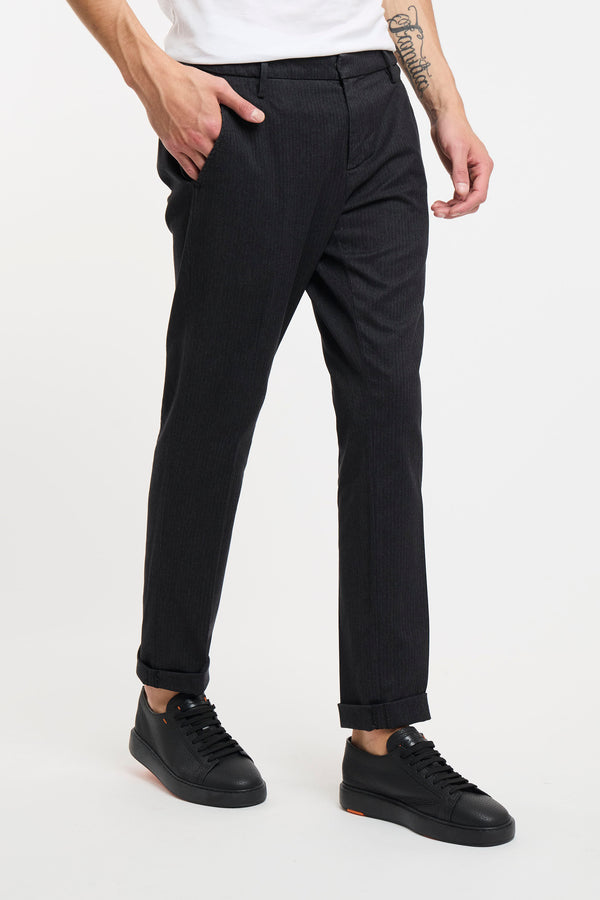 Gaubert Grey Fabric Trousers Dondup - 3