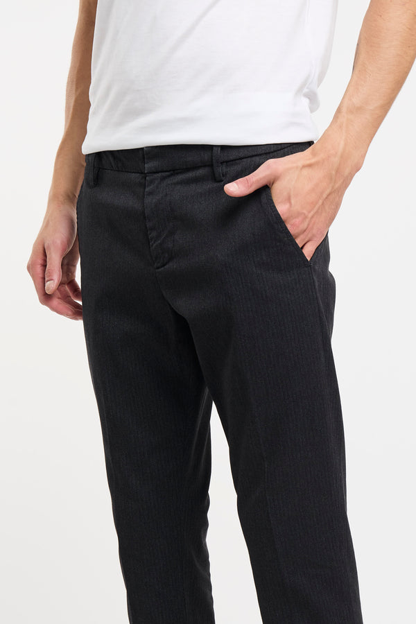 Gaubert Grey Fabric Trousers Dondup - 6