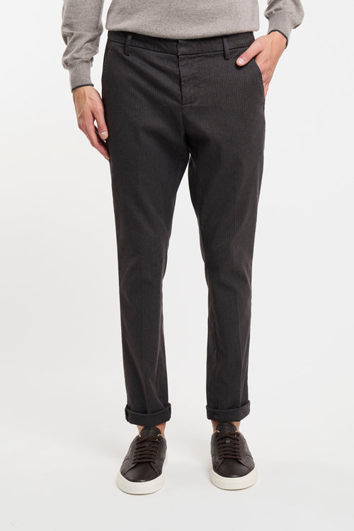 Gaubert Brown Trousers by Dondup-2