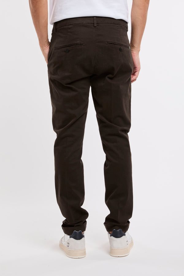 Dondup Gaubert Cotton Trousers Brown - 5