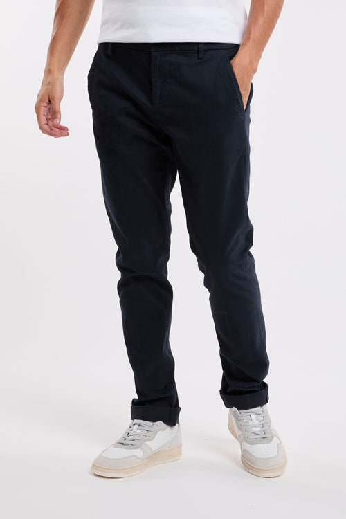 Dondup Gaubert Cotton Trousers Blue