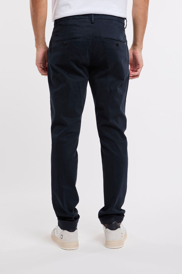 Dondup Gaubert Cotton Trousers Blue - 5