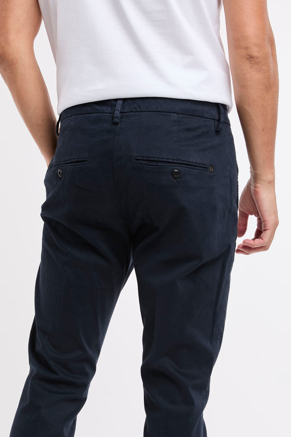 Dondup Gaubert Cotton Trousers Blue - 6