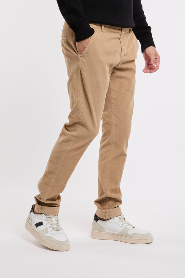 Dondup Gaubert Corduroy Trousers Camel - 3