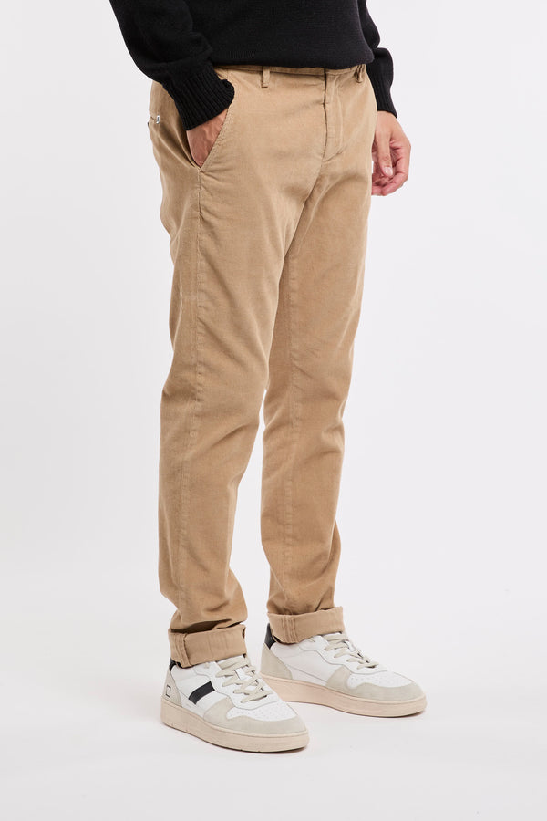 Dondup Gaubert Corduroy Trousers Camel - 4