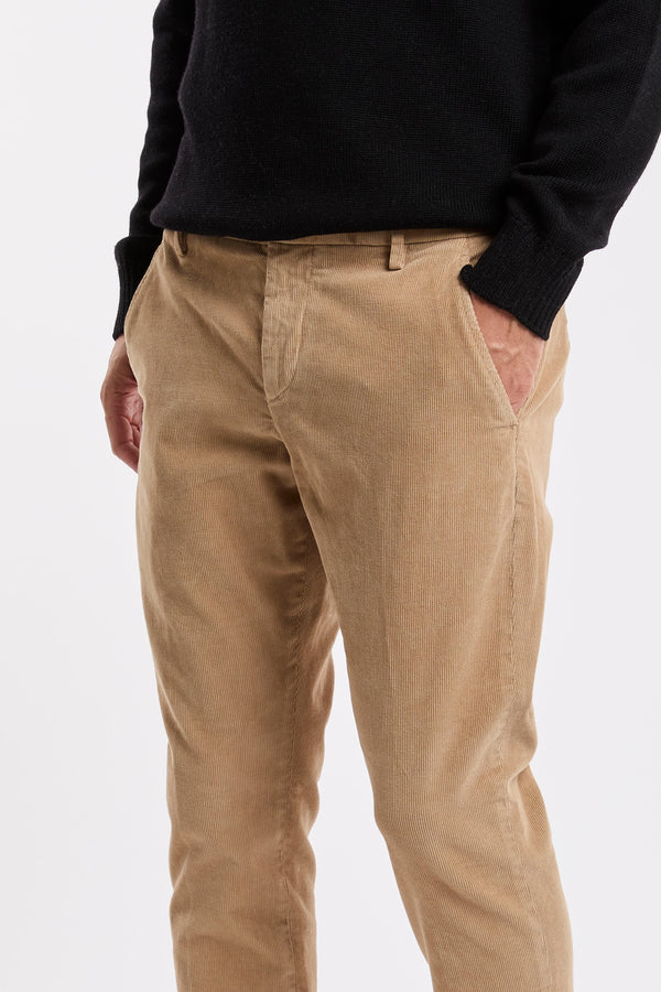 Dondup Gaubert Corduroy Trousers Camel - 5