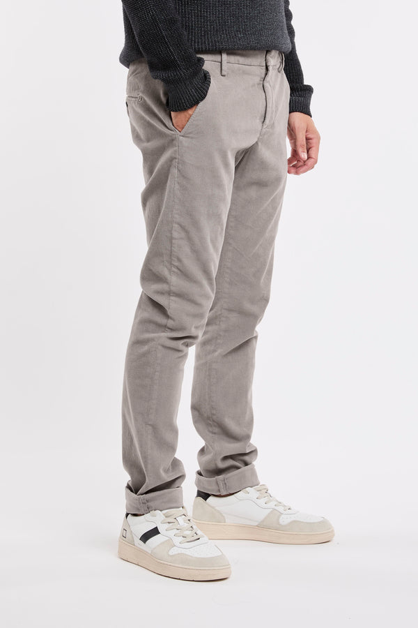 Dondup Gaubert Corduroy Trousers in Grey - 4