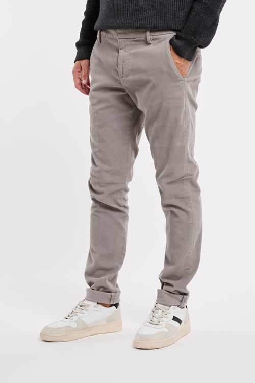 Dondup Gaubert Corduroy Trousers in Grey