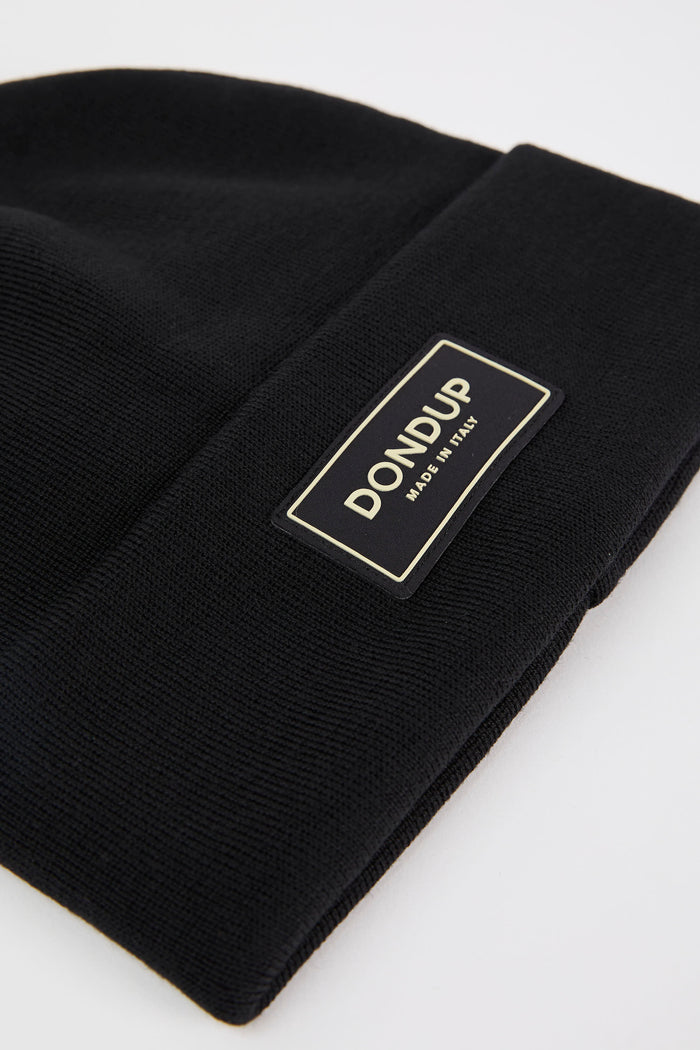 dondup-hats-mixed-wool-acrylic-beanie-black-2