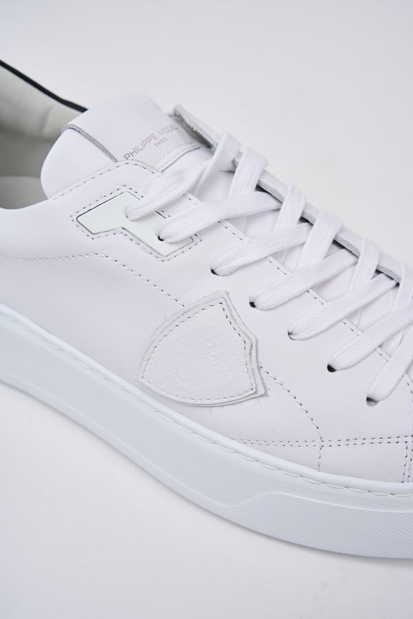 Philippe Model Temple Leather Sneakers White - 4