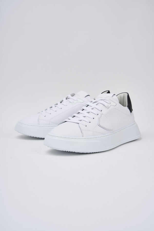 Philippe Model Temple Leather Sneakers White - 7