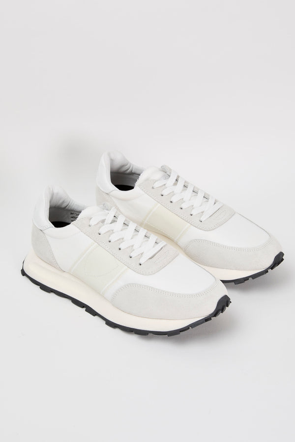 Philippe Model Sneaker Tour Suede/Leather/Nylon White/Grey - 4