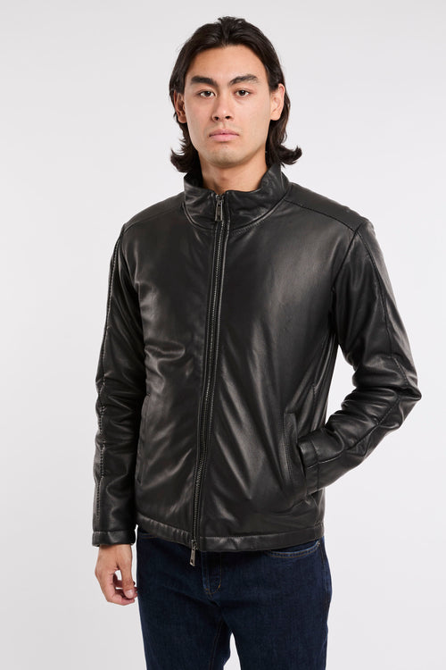 Giorgio Brato Leather Jacket Black