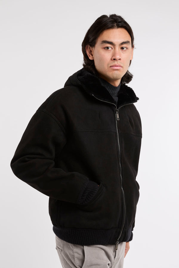 Giorgio Brato Shearling Jacket Black - 5