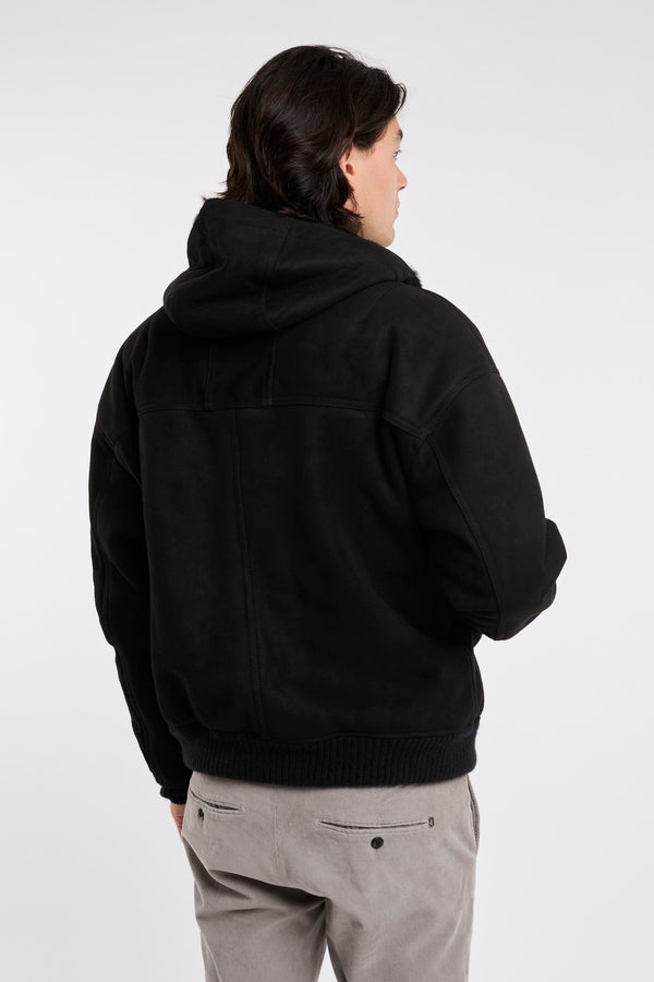 Giorgio Brato Shearling Jacket Black - 6