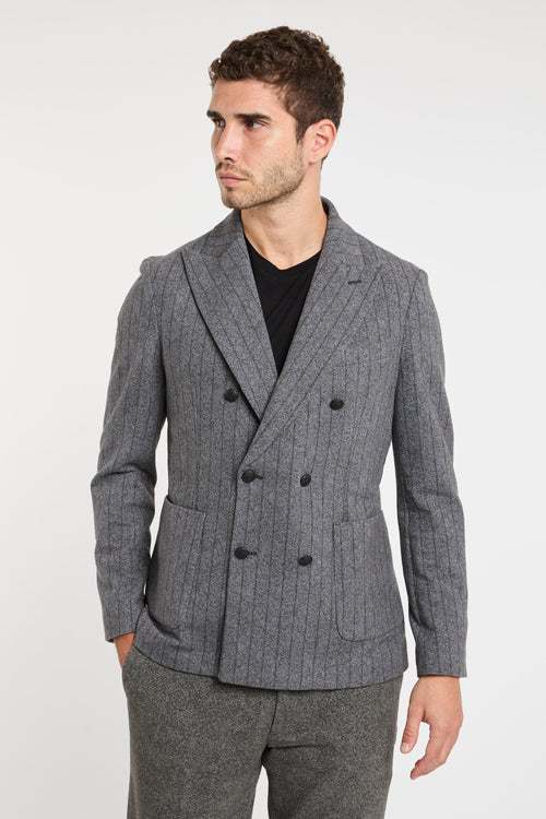 Circolo 1901 Jackets Grey Fabric-2