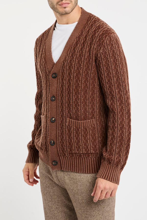 Circolo 1901 Fiber Brown Cardigan Circolo 1901 - 3