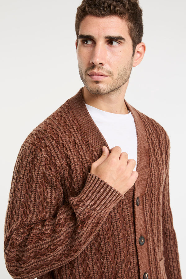 Circolo 1901 Fiber Brown Cardigan Circolo 1901 - 5