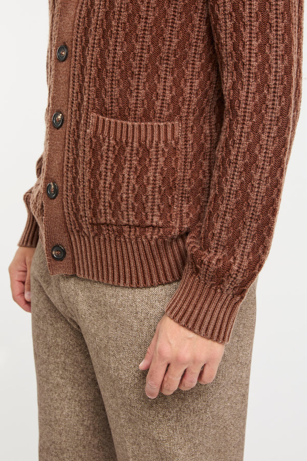 Circolo 1901 Fiber Brown Cardigan Circolo 1901 - 6