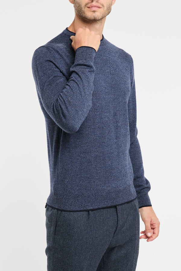 Blaues Canali Sweatshirt - 3