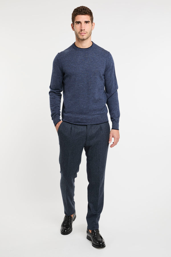 Blaues Canali Sweatshirt - 7