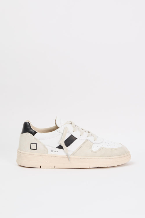 D.A.T.E. Sneaker Court 2.0 Leather White/Black