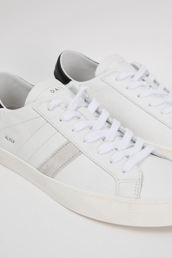 D.A.T.E. Sneaker Hill Low Calf Leather White/Black - 3