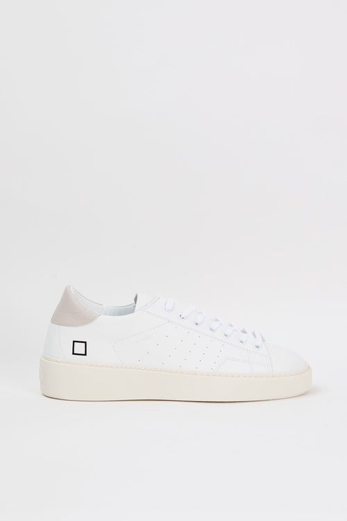 D.A.T.E. Sneakers Levante Leather White/Grey