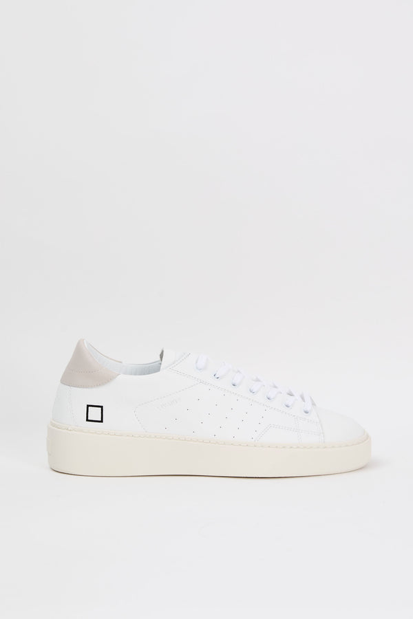 D.A.T.E. Sneakers Levante Leather White/Grey - 1