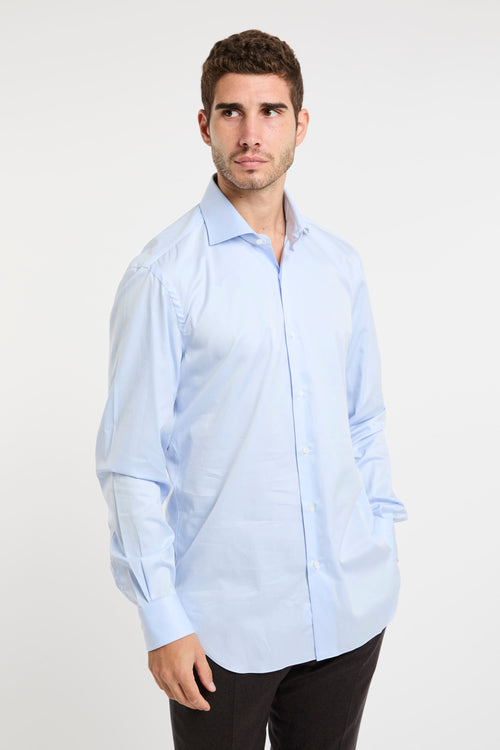 Blue Cotton Barba Shirt