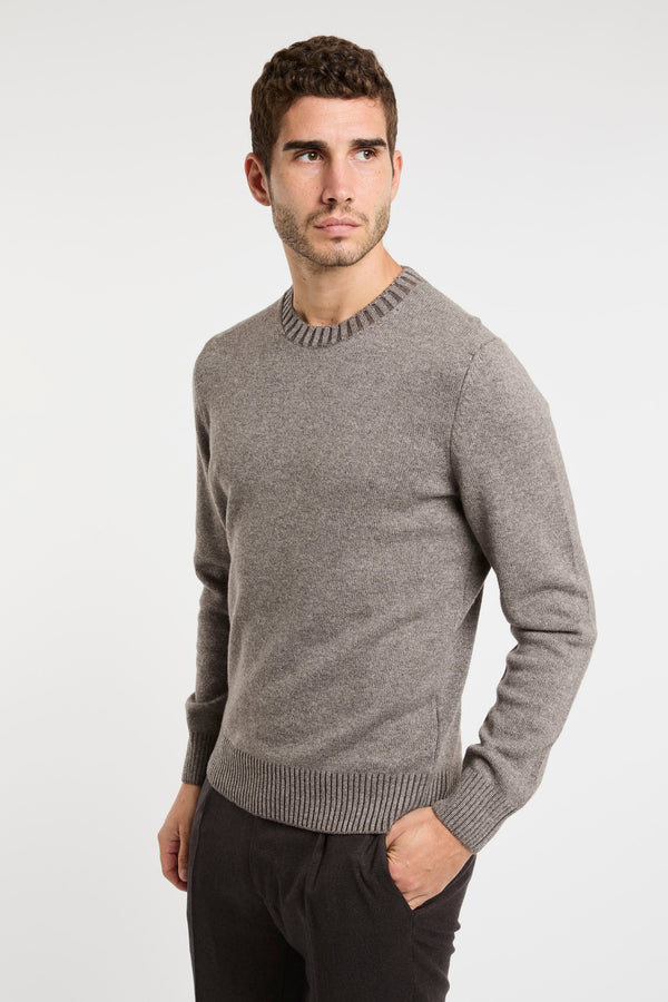 Girocollo in misto lana e cashmere - 3