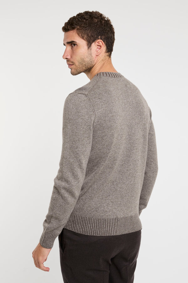 Girocollo in misto lana e cashmere - 4