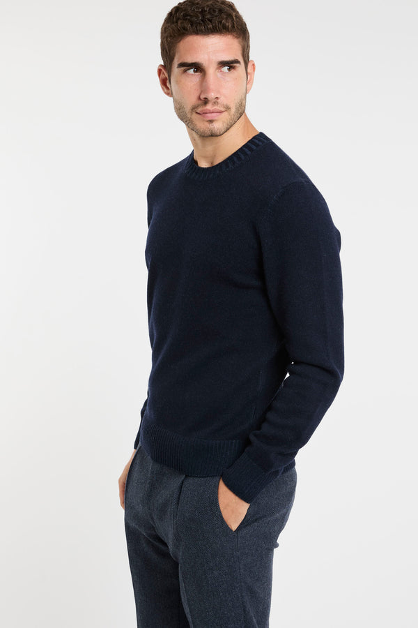 Barba Knitwear Blue Sweaters - 3